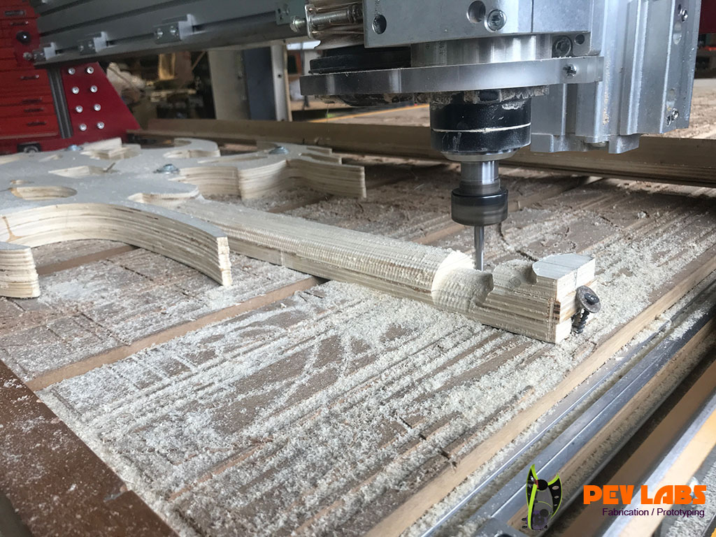 CNC Milling Guitar Neck CNC Milling Guitar Neck