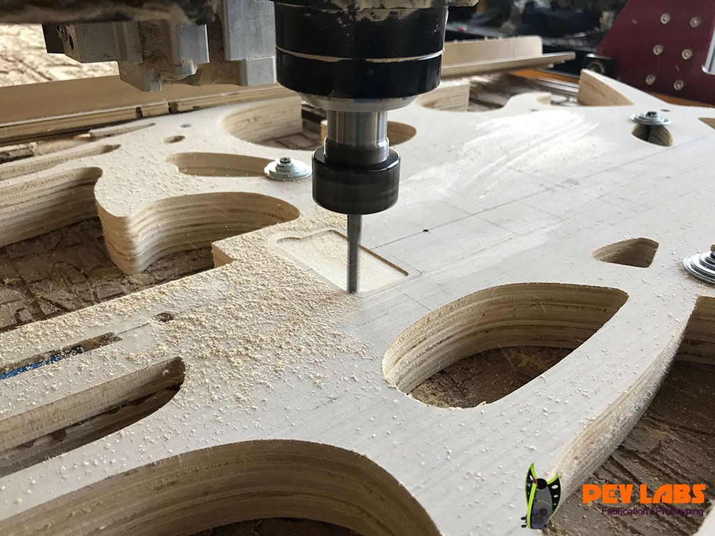 CNC Routing Guitar Pickups