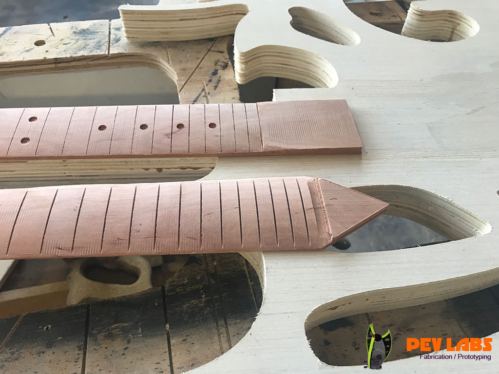 Custom Milled Cherry Fretboards Custom Milled Cherry Fretboards