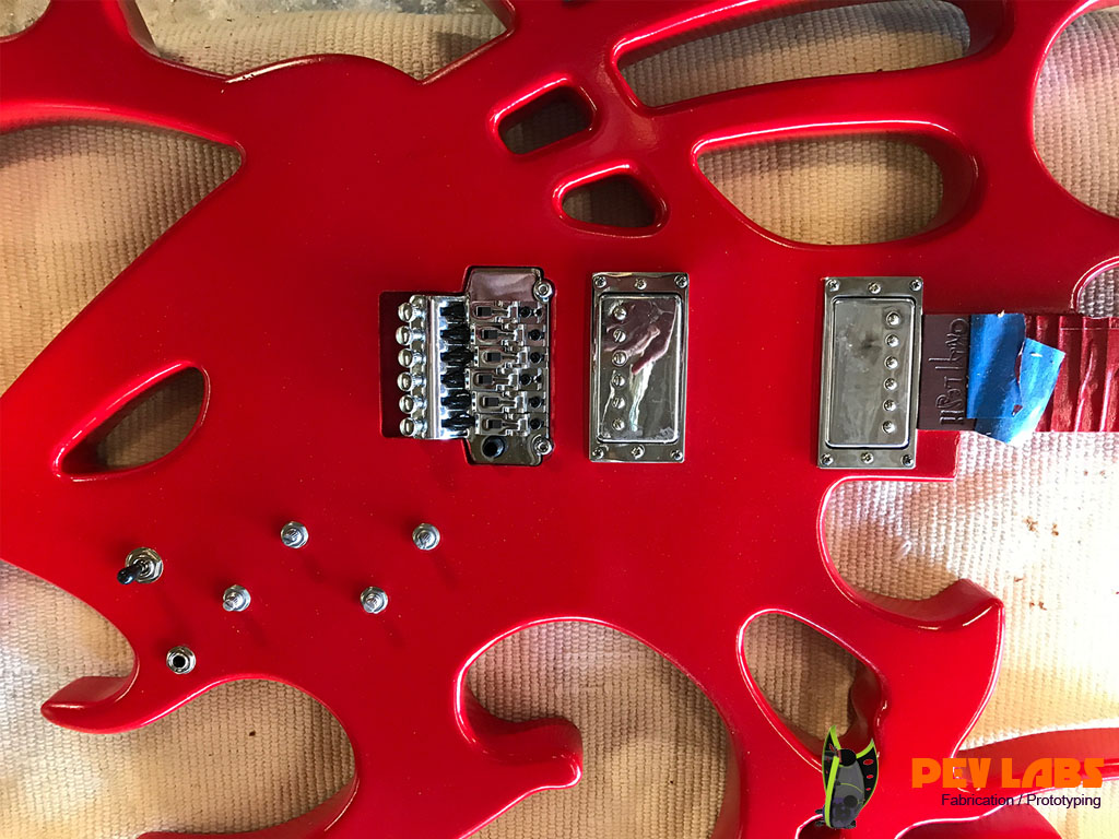 Installing Tremelo Bridge and Pickups Installing Tremelo Bridge and Pickups