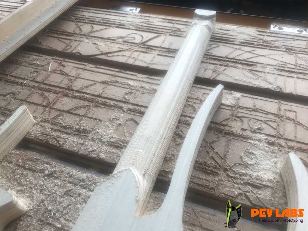 Milled Guitar Neck Milled Guitar Neck