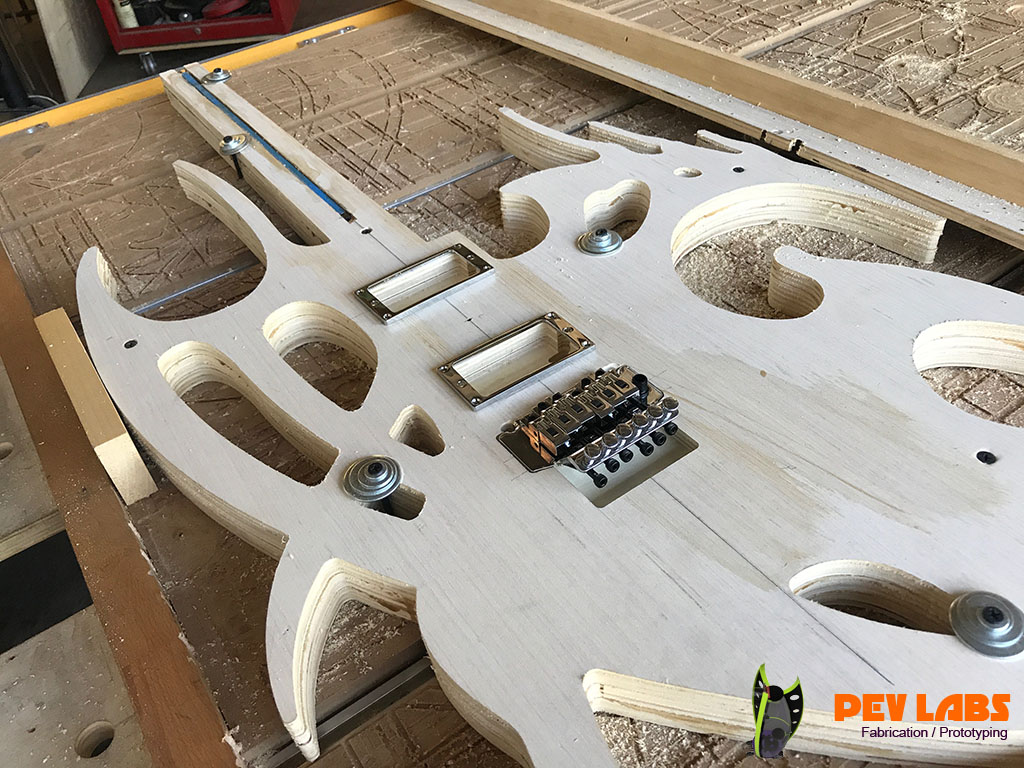 Floyd Rose Tremelo Test Fit Floyd Rose Tremelo Test Fit