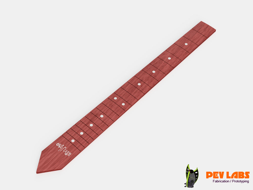 uitar Fretboard Logo Milling Model uitar Fretboard Logo Milling Model
