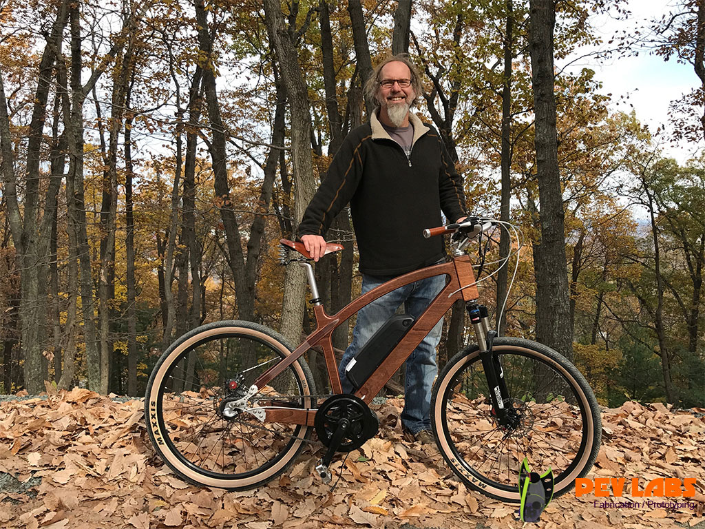 Brian Williford Makes Things Such as This Wooden Bicycle