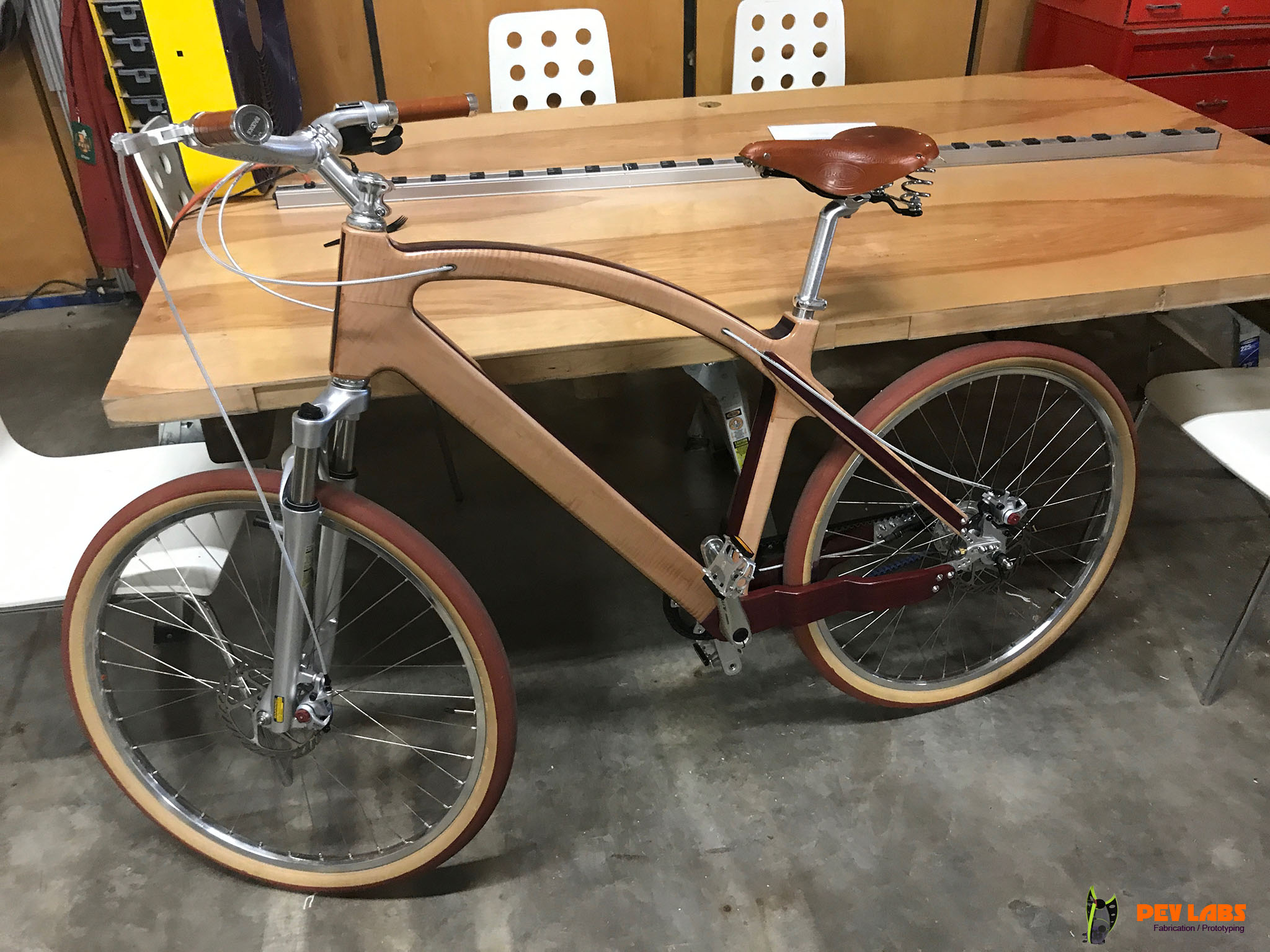 Wooden Bike