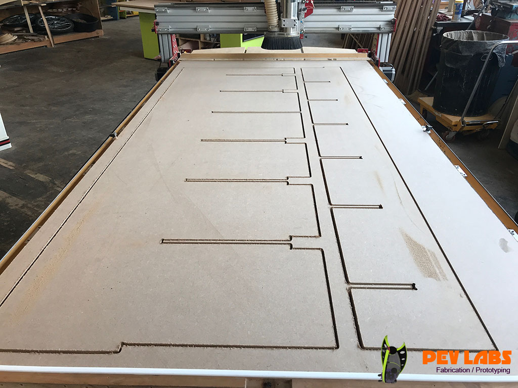 CNC Milling MDF