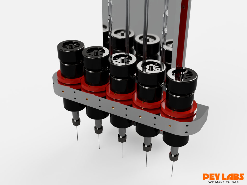 Z-Axis with Multiple Spindles