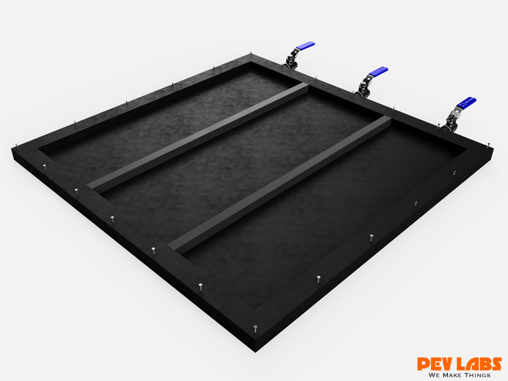 Vacuum Table Zone Partitions