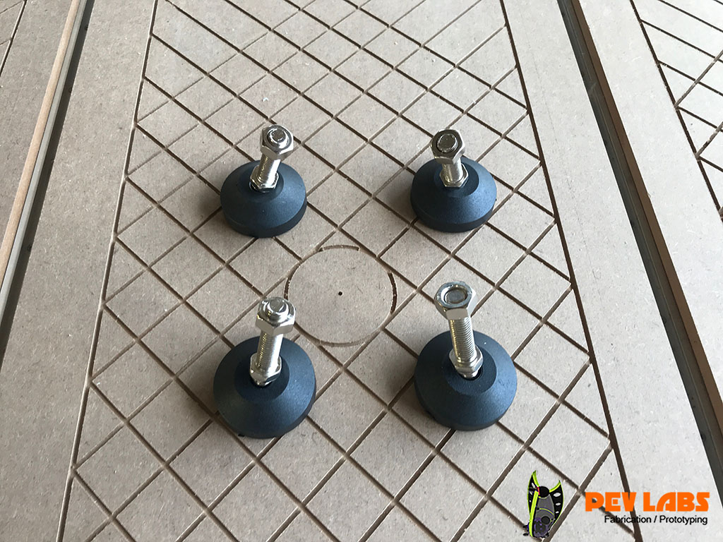 Heavy Duty Swivel Leveling Feet