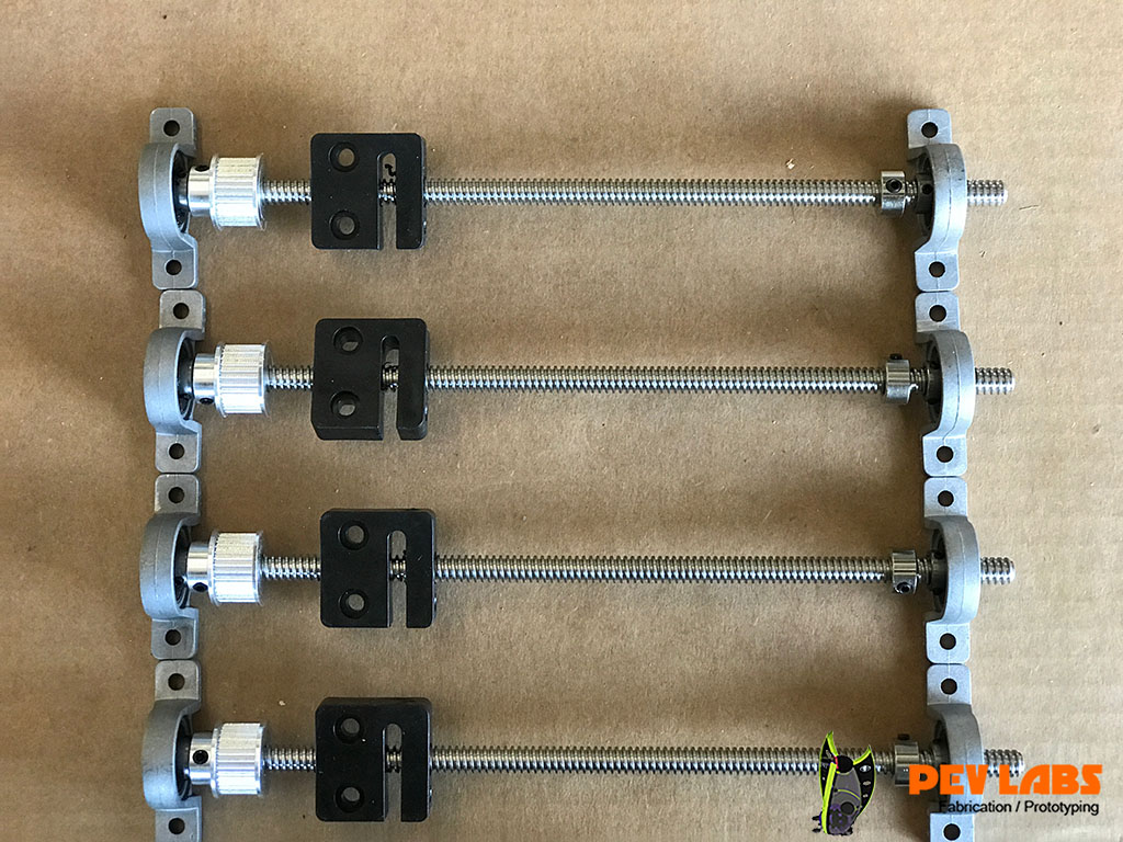 DIY Laser Lead Screw Assembly