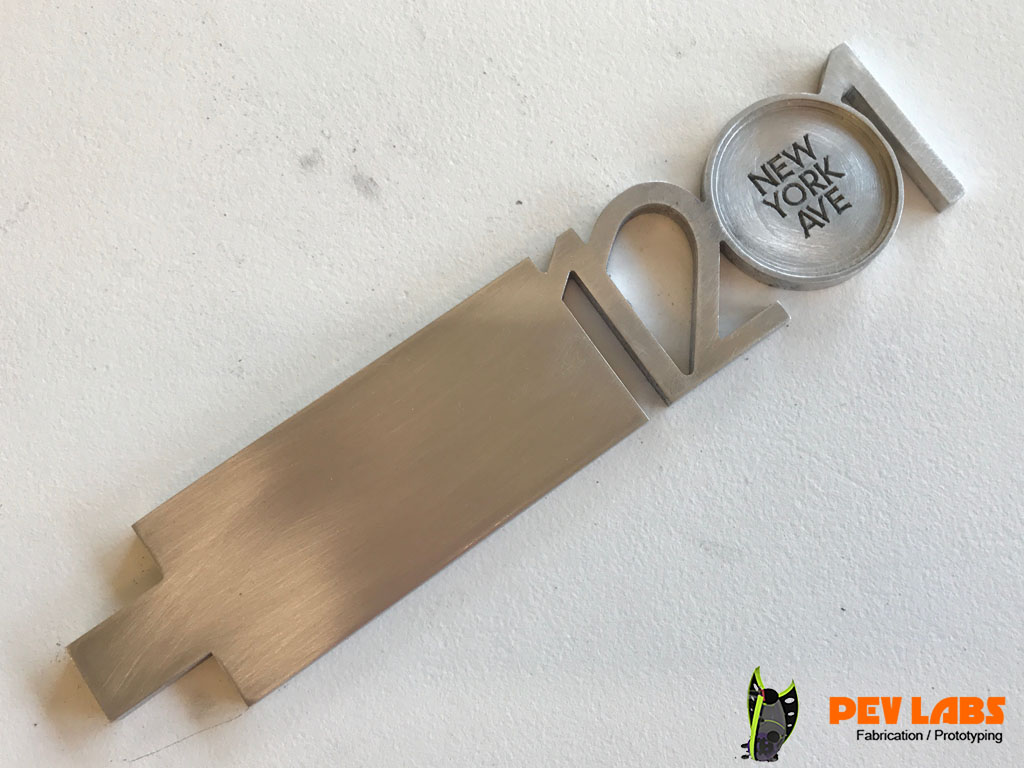 Milled Metal Tap Handle