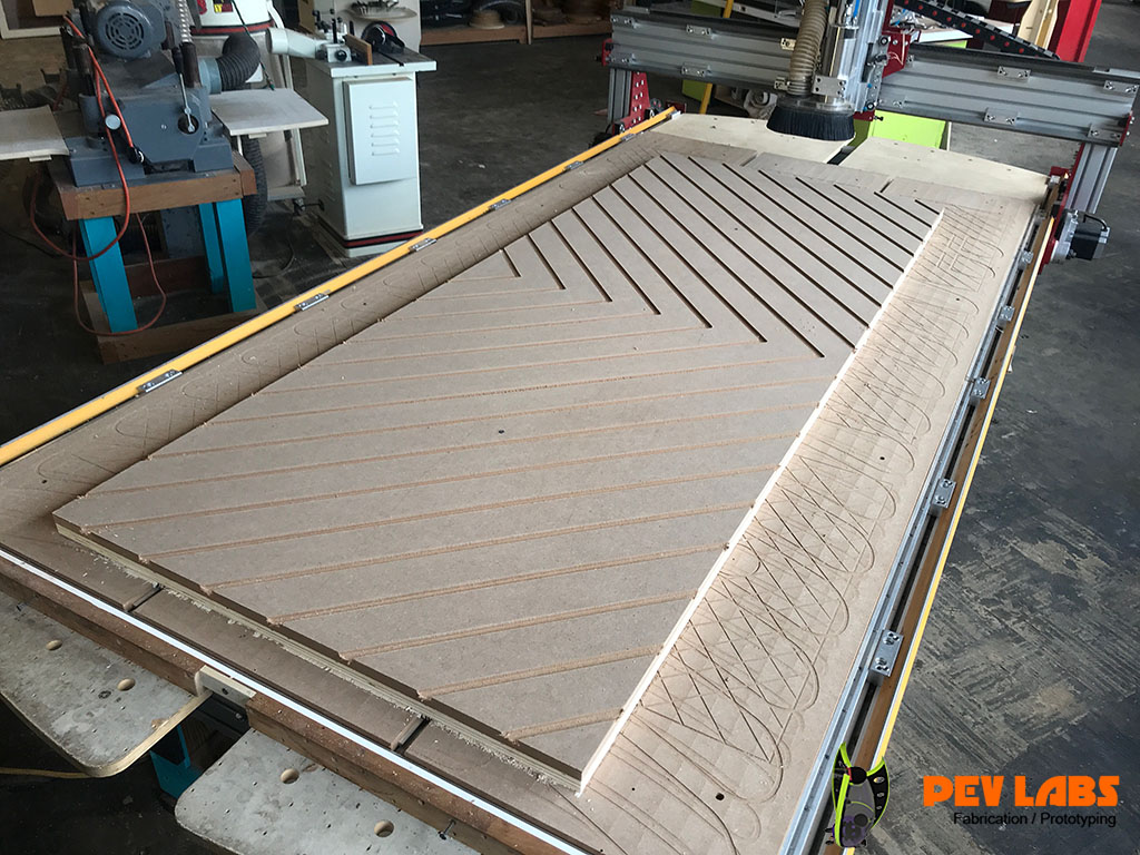 Custom MDF Door Pattern