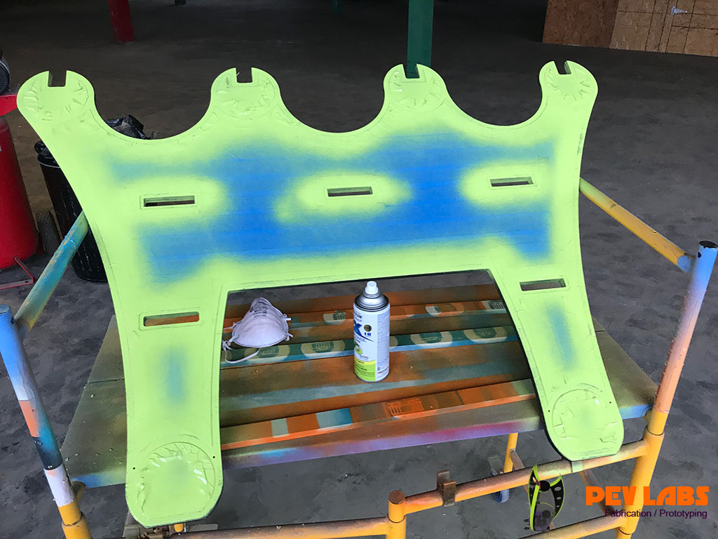 Table Legs Highlight Painting