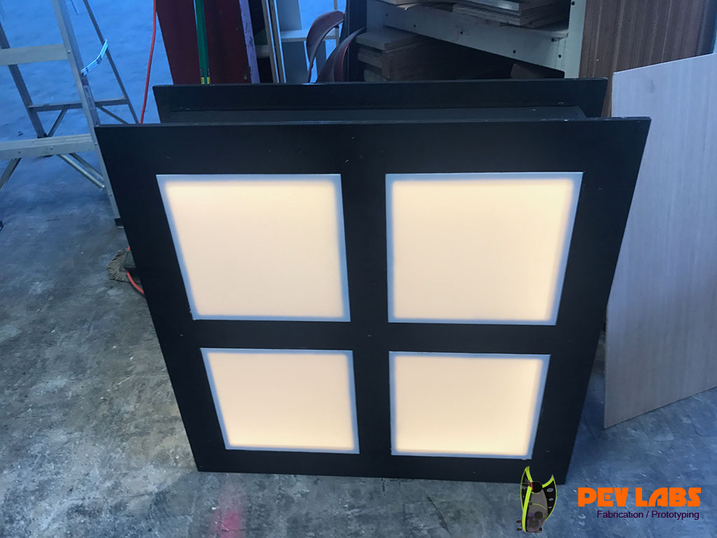 Display Case Ceiling Light Panels