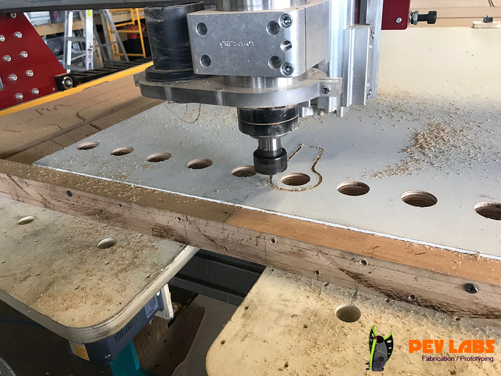 CNC Milling of Tenon Pegs