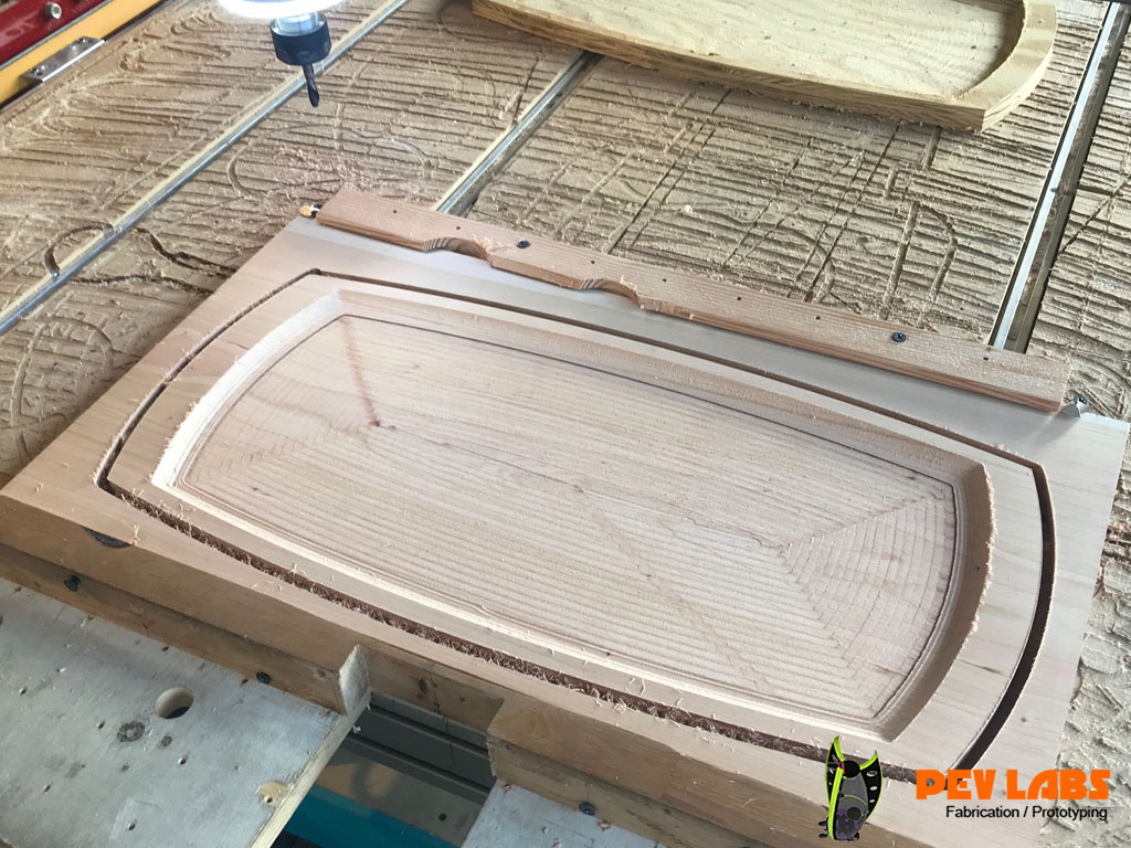 Custom Serving Tray Production