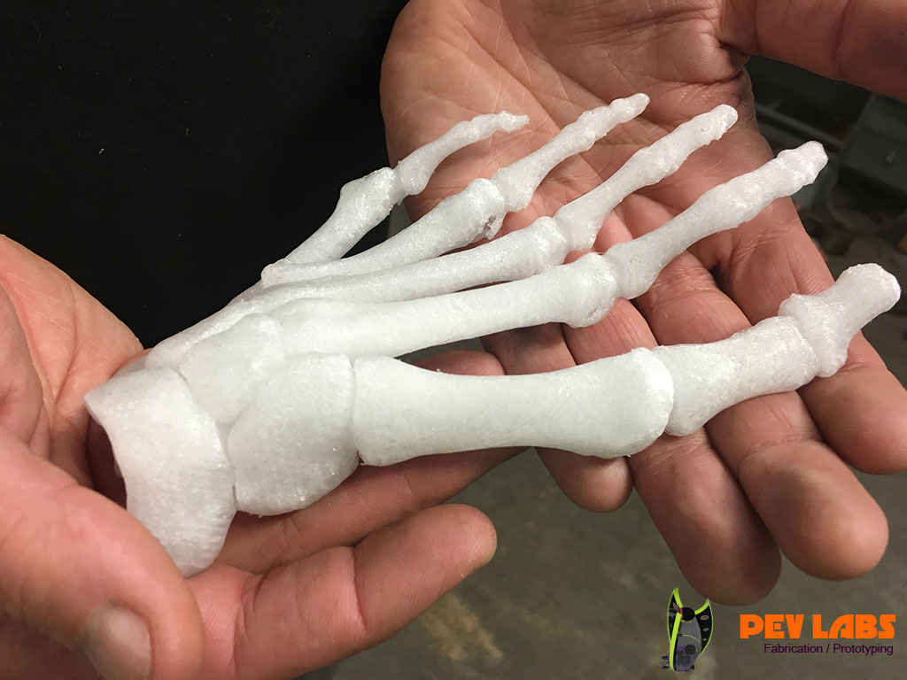 3D Printing Foot From X-Ray