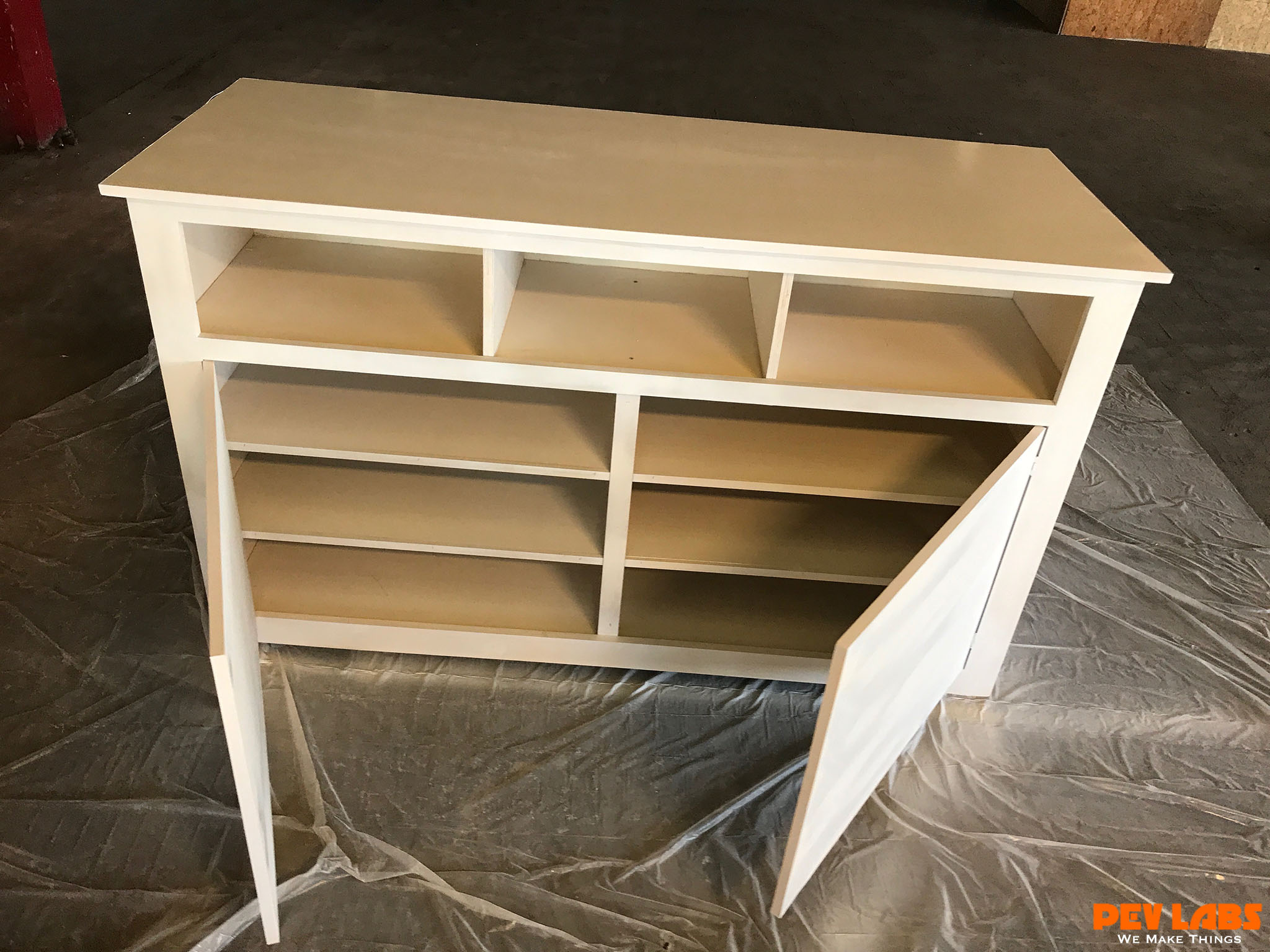 Custom Cabinet - Casework Shelves and Doors