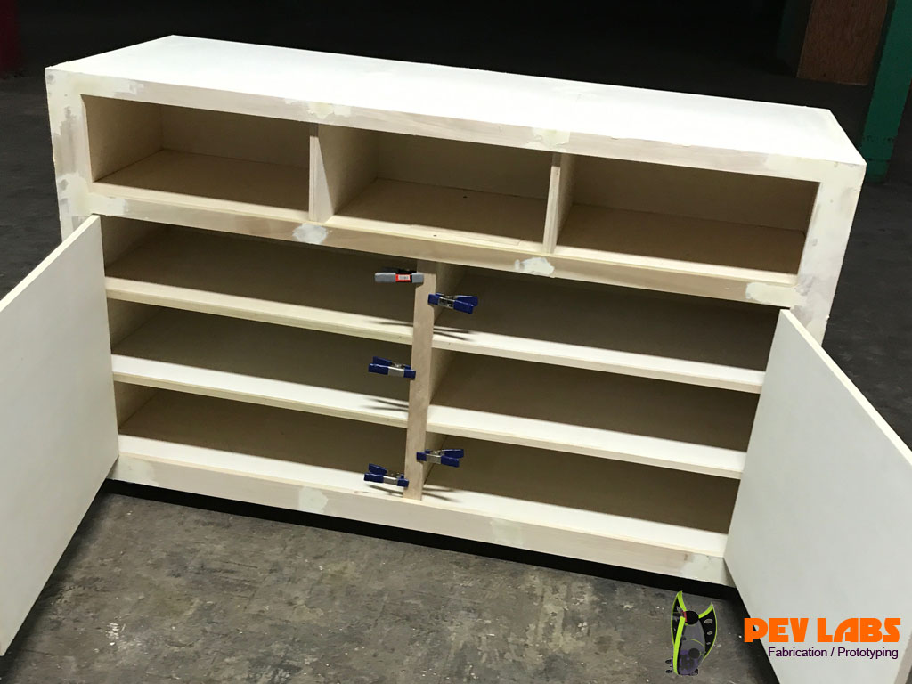 Custom Cabinet Shelves and Doors