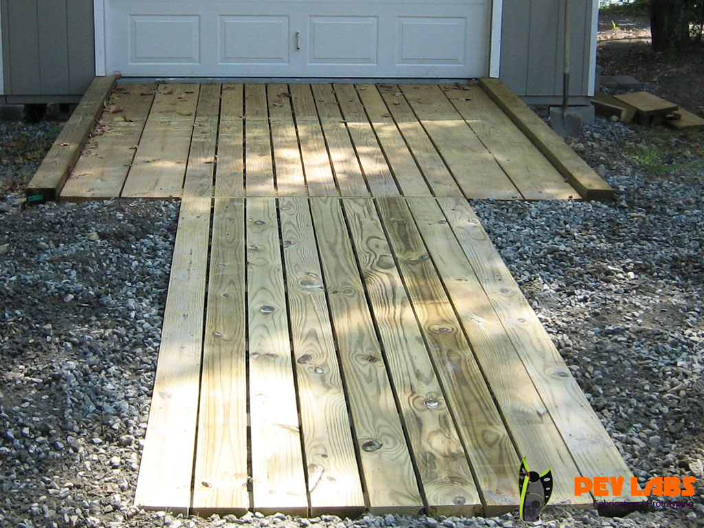 Boat Ramp into Storage Building