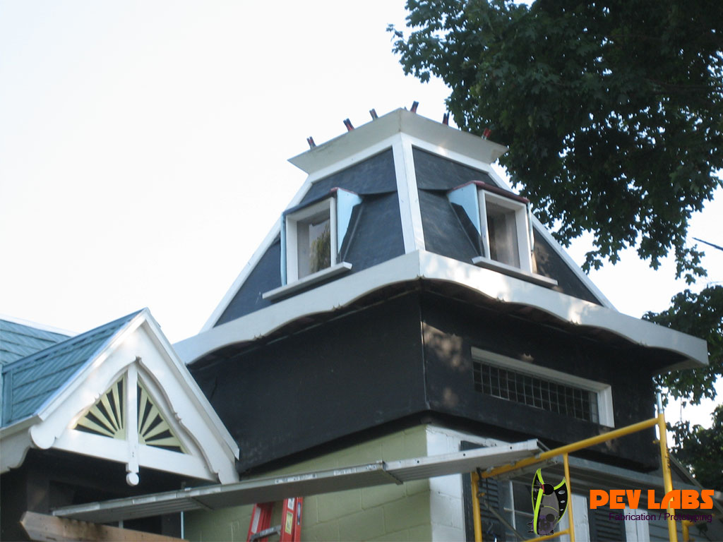 Mansard Roof Hand Made Windows