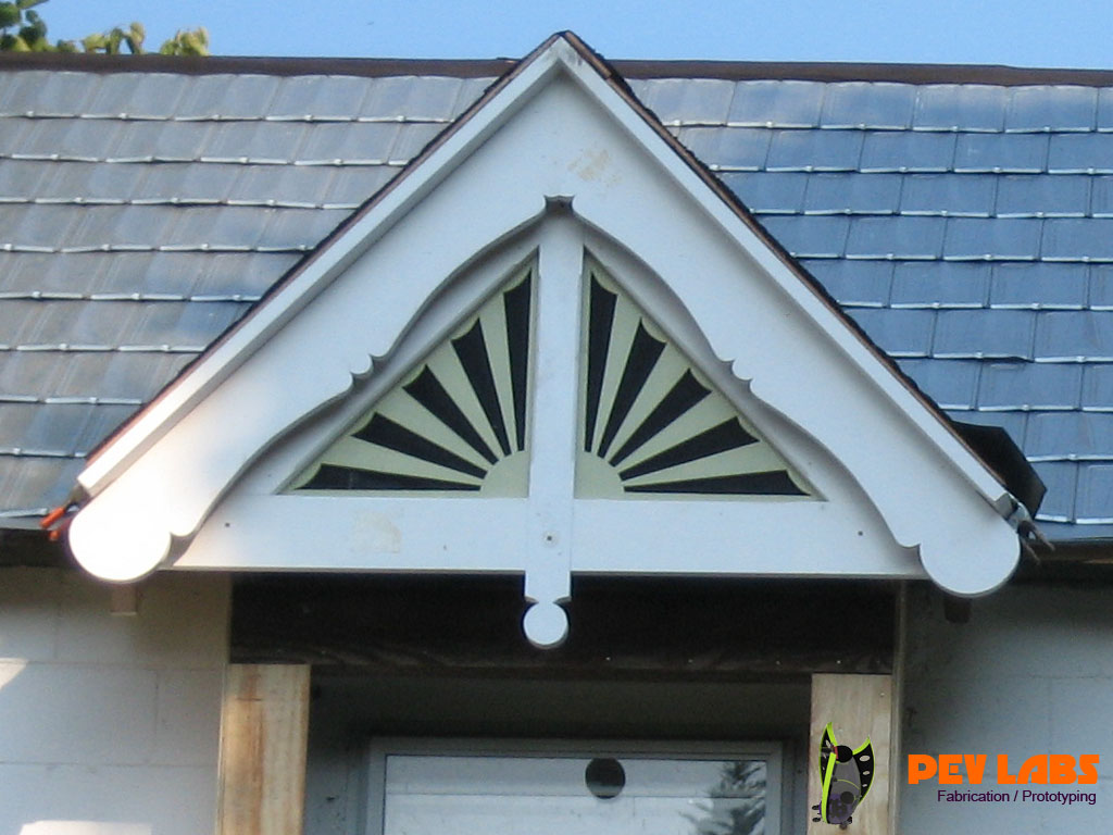 Victorian Gable End Trim Carpentry