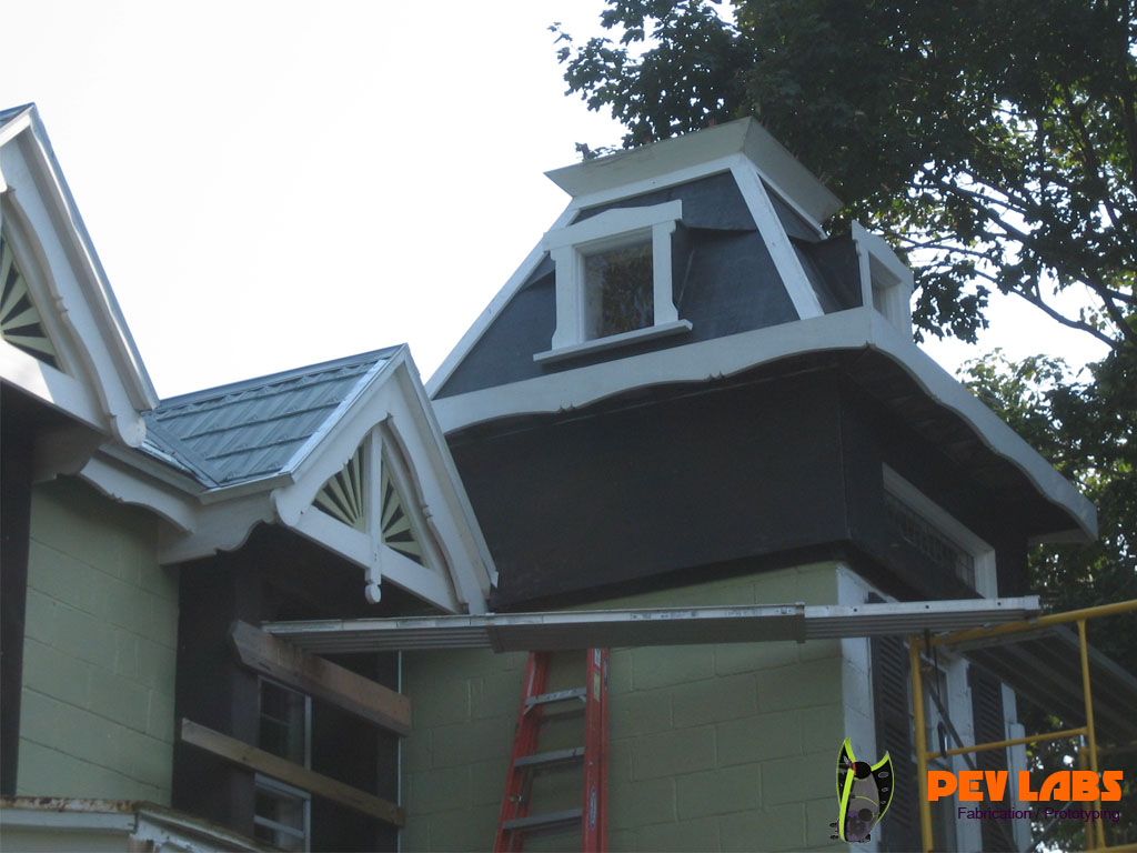 Victorian Mansard and Dormer Gables