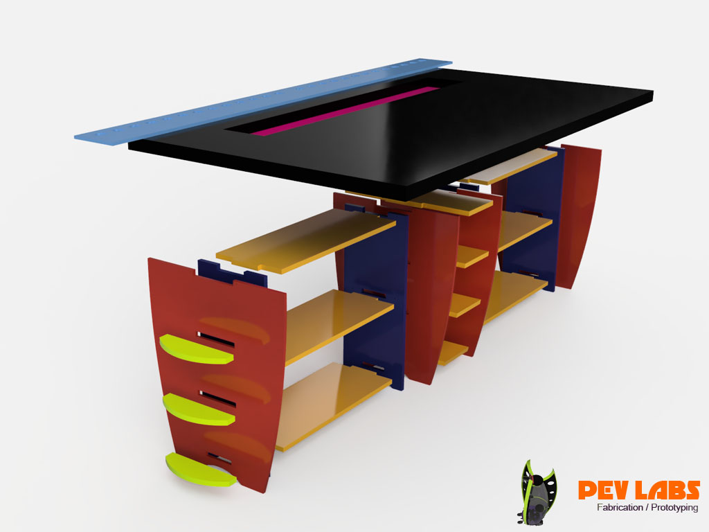 More About DIY Flat-Pack Shelving and Workbench - Digital Fabrication Services