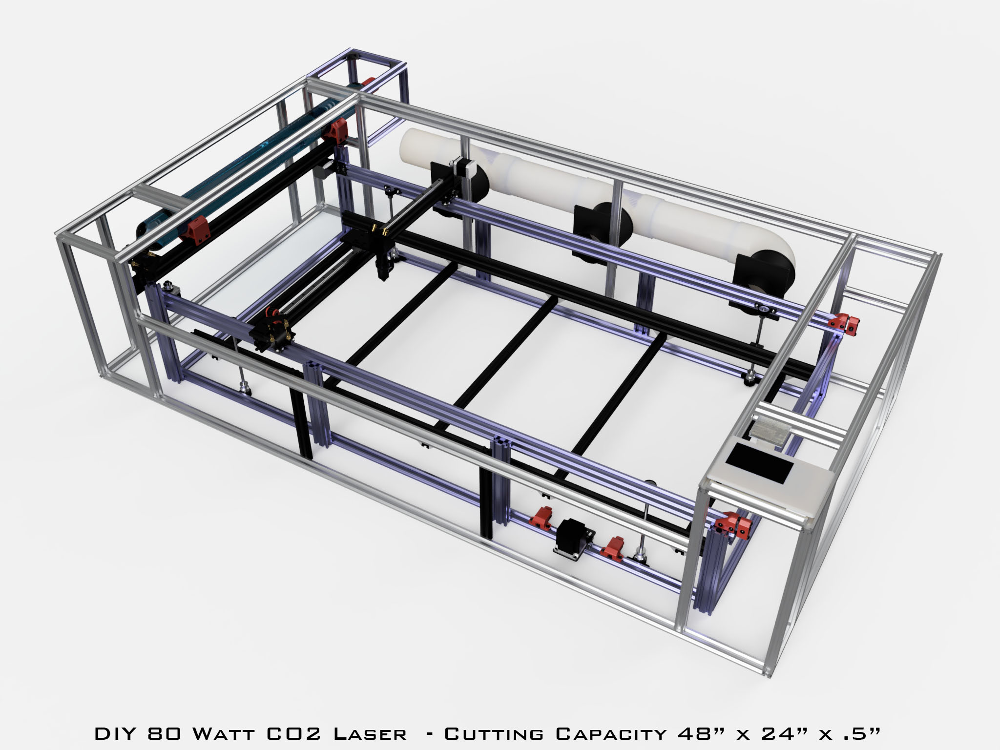 DIY 90 Watt CO2 Laser Project