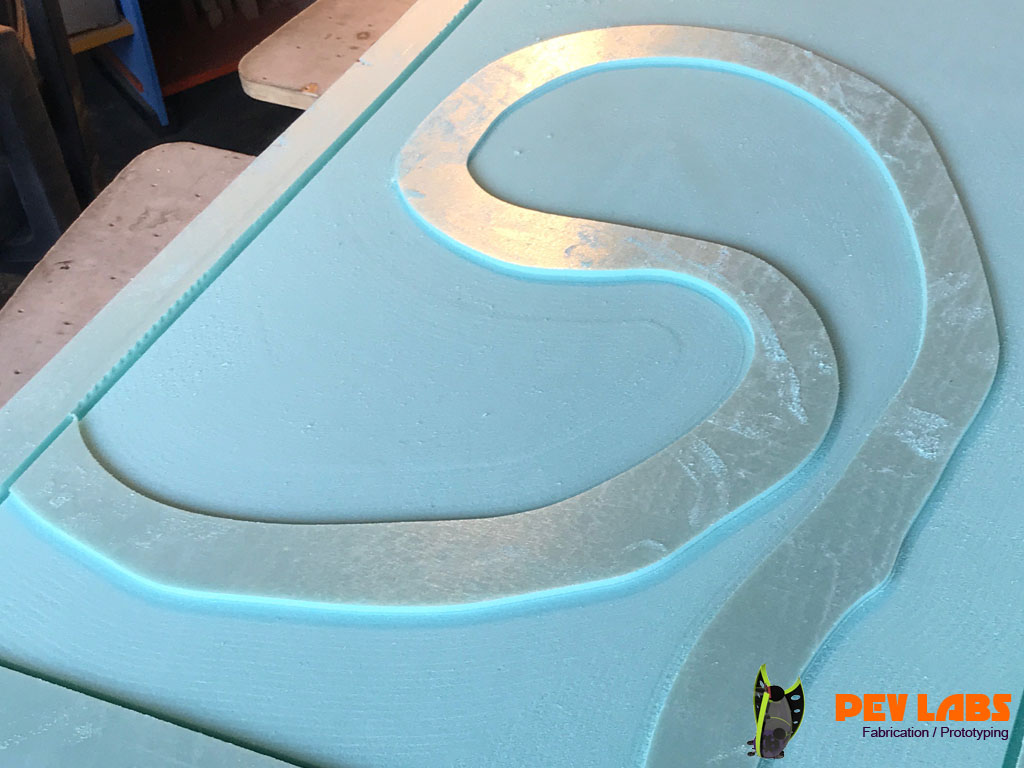 CNC Milling Extruded Polystyrene