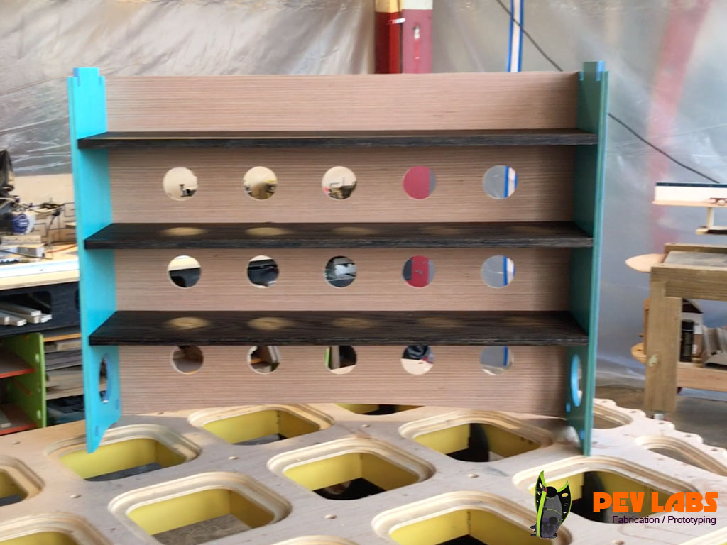 Milled Flat Pack Bookcase