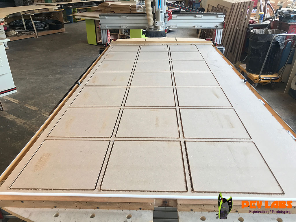 CNC Milling MDF