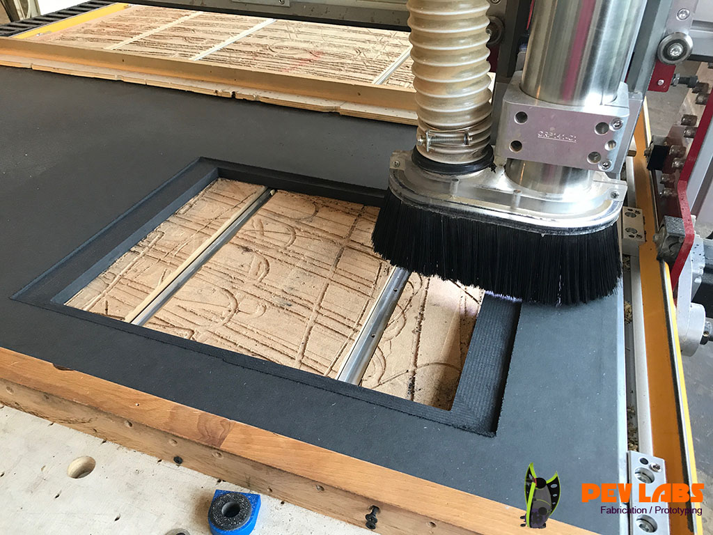 Milling Black MDF