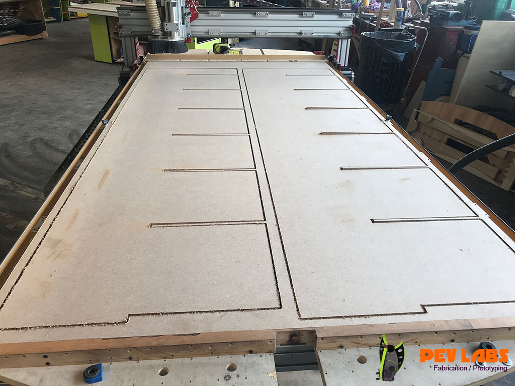 CNC Milling MDF Panels