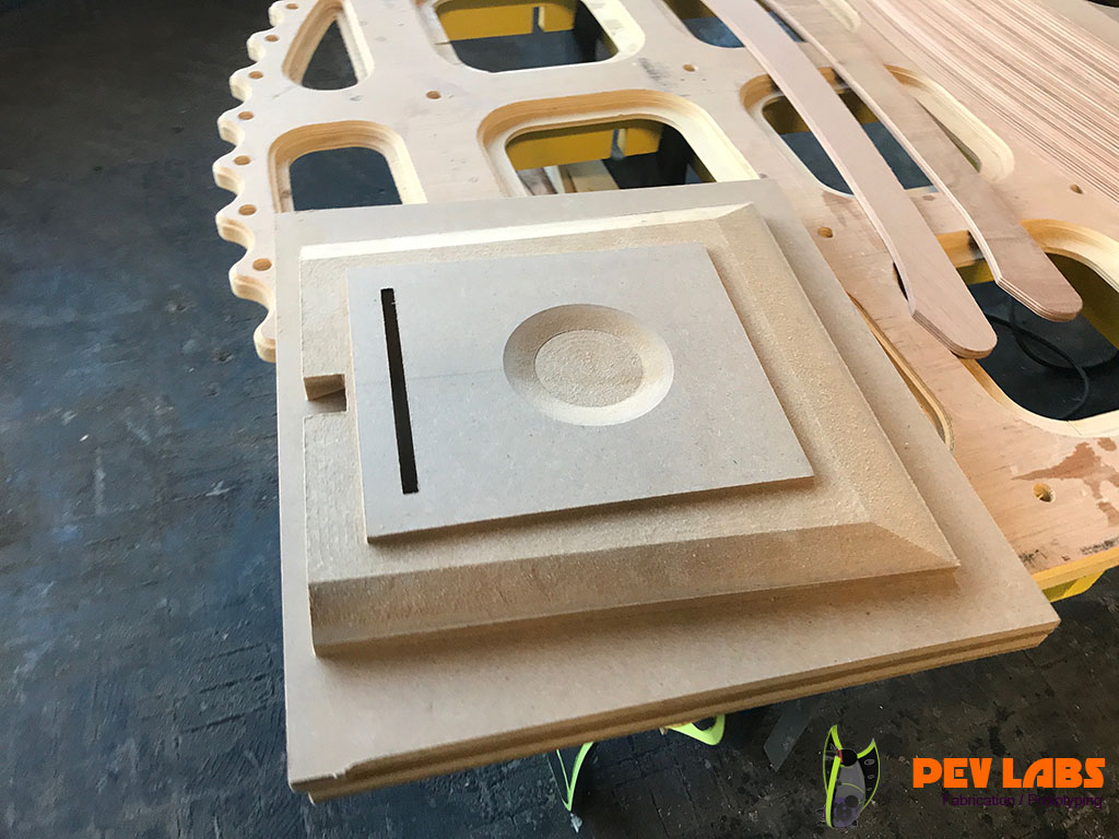 CNC Milling MDF for Prototypes