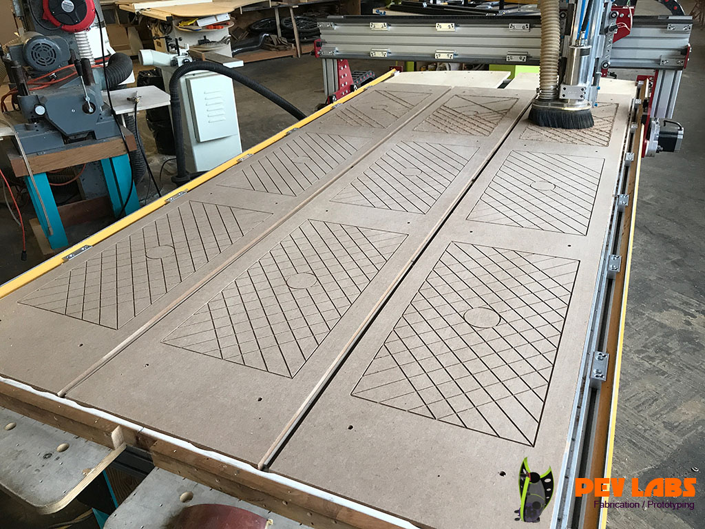 Milling Patterned MDF