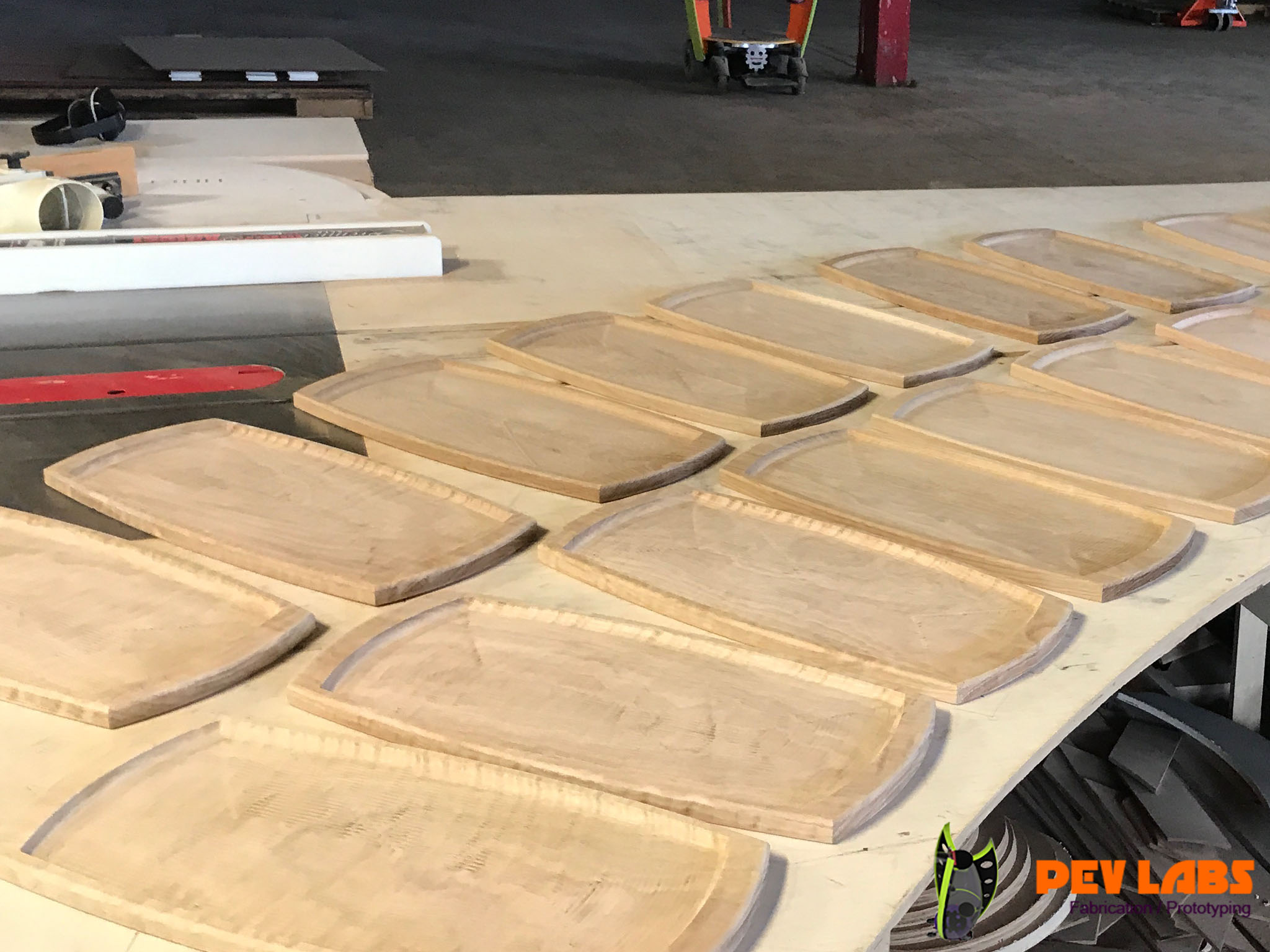 Milling Wood Serving Trays