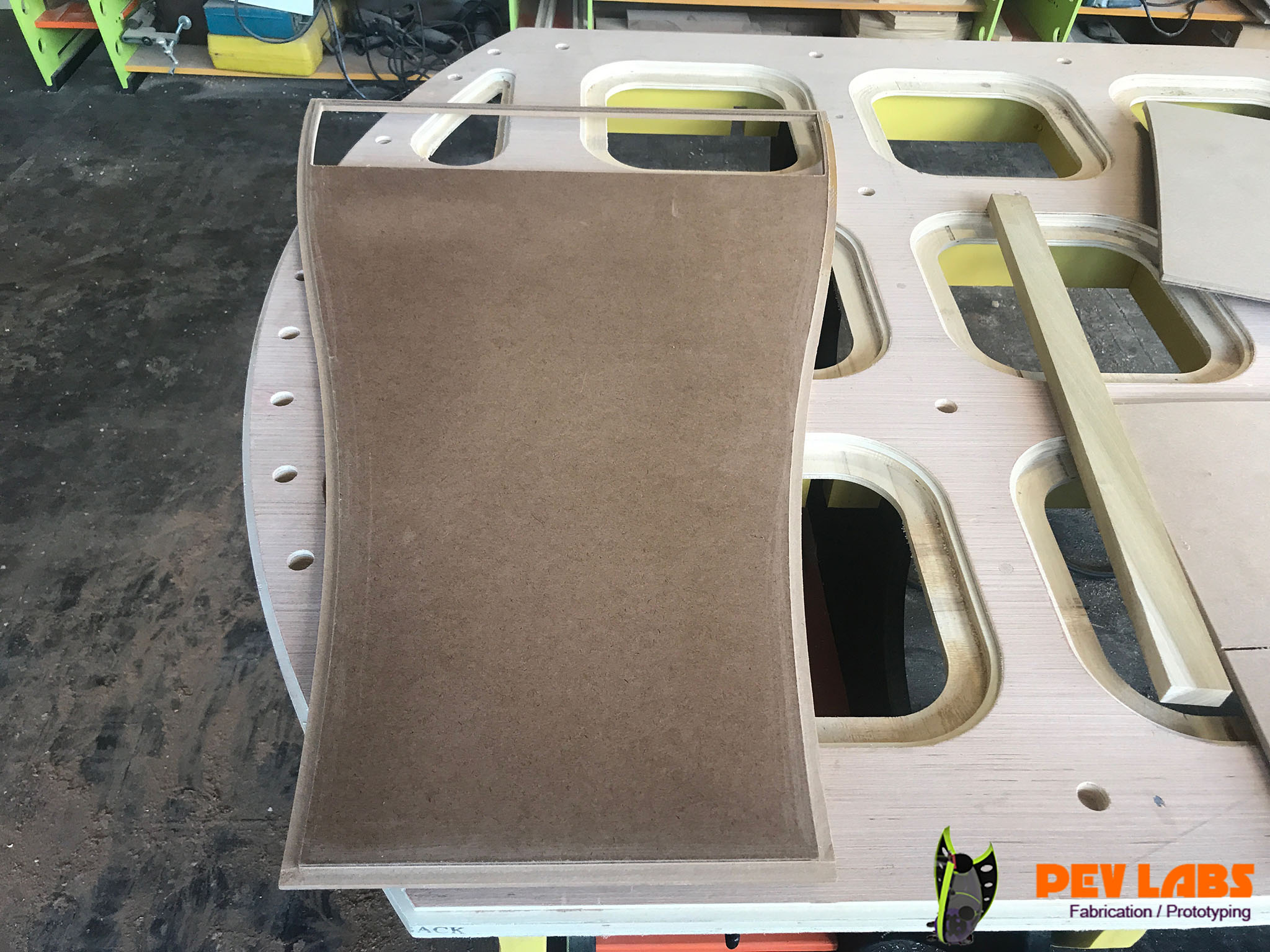 Front Panel Sides Dados