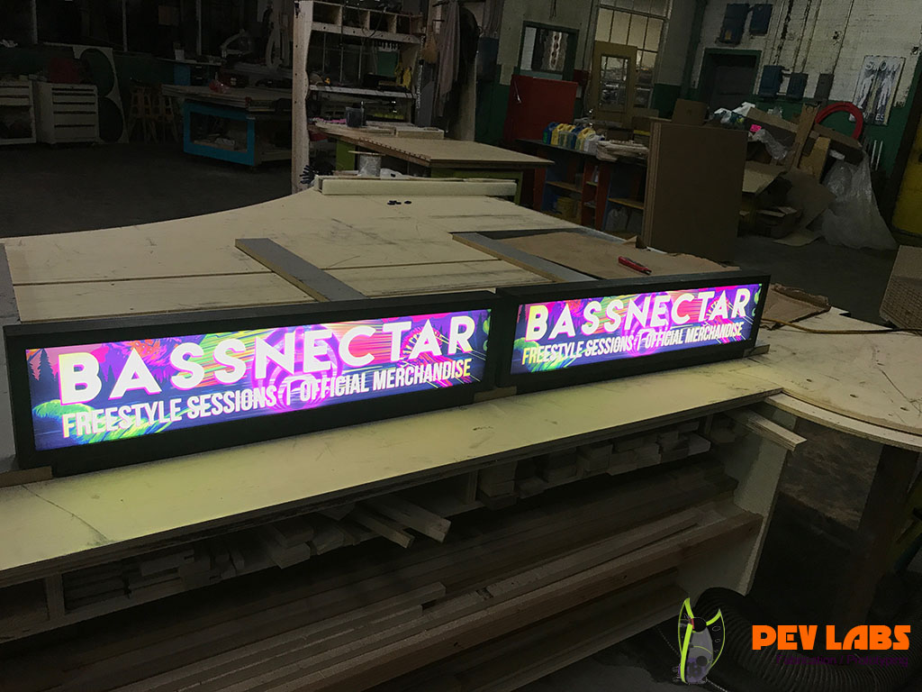 Bassnectar Light Boxes for Displays