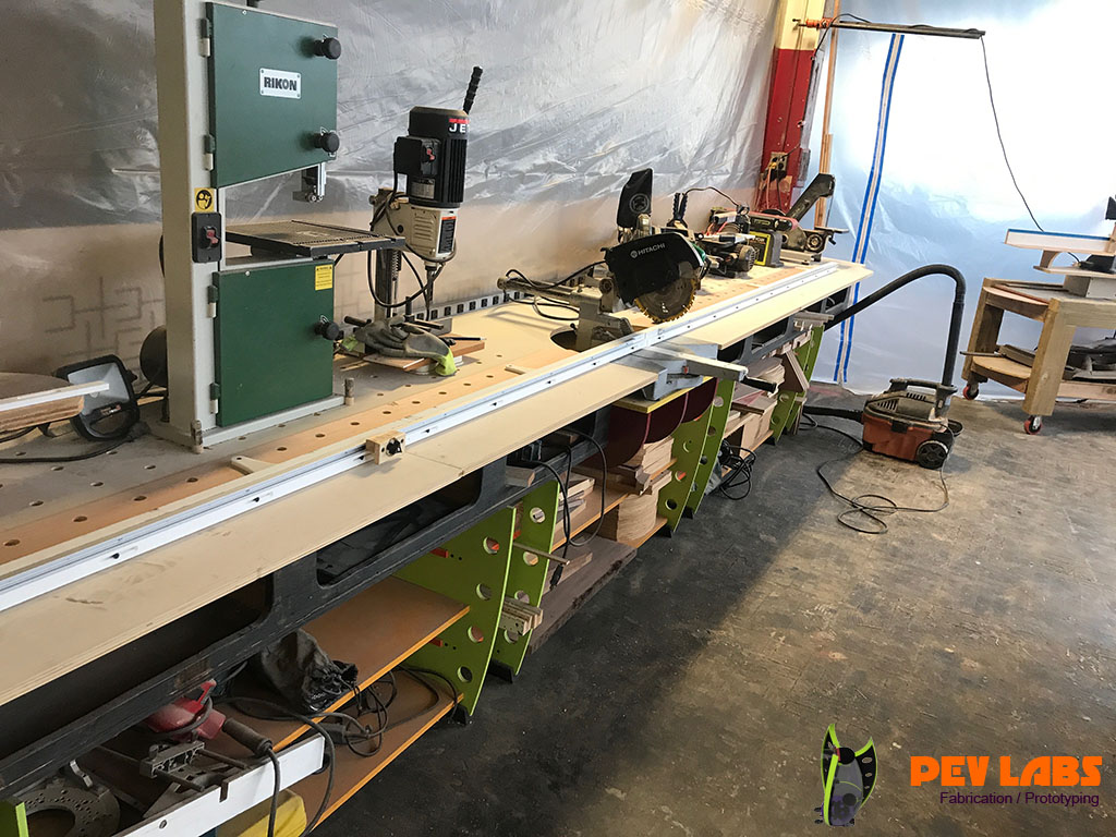 Woodworking Miter Saw Bench